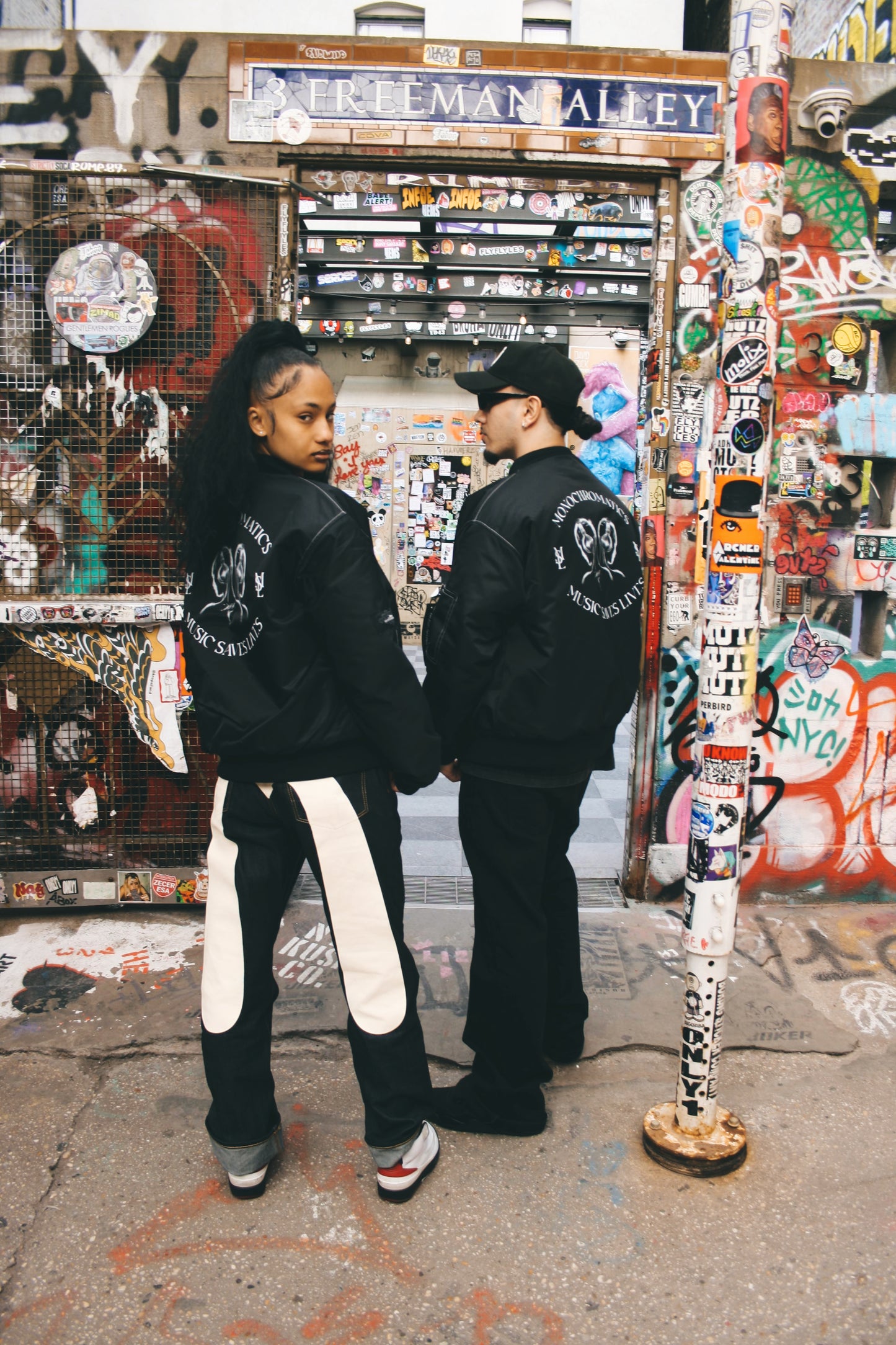 Bomber Jacket Music Saves Lives