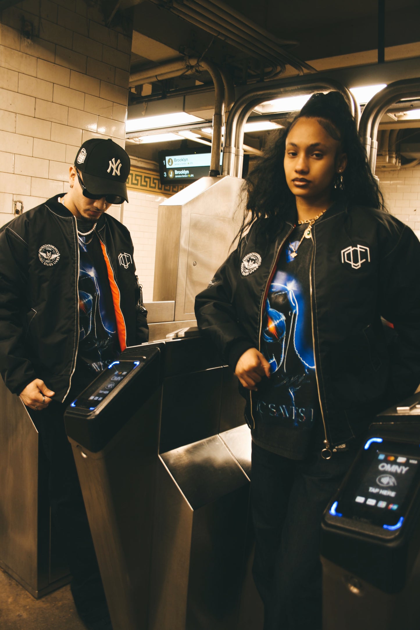 Bomber Jacket Music Saves Lives