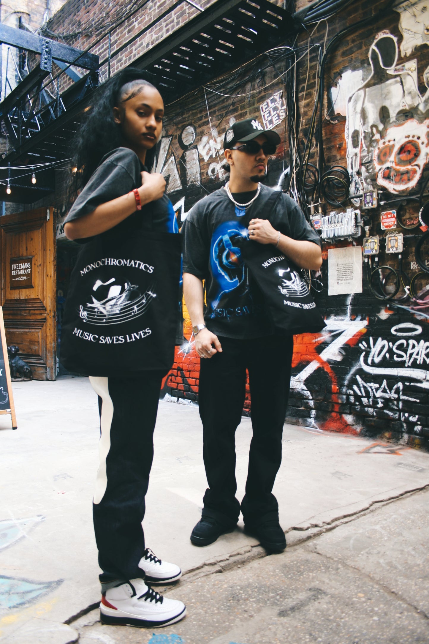 Tote Bag Music Saves Lives