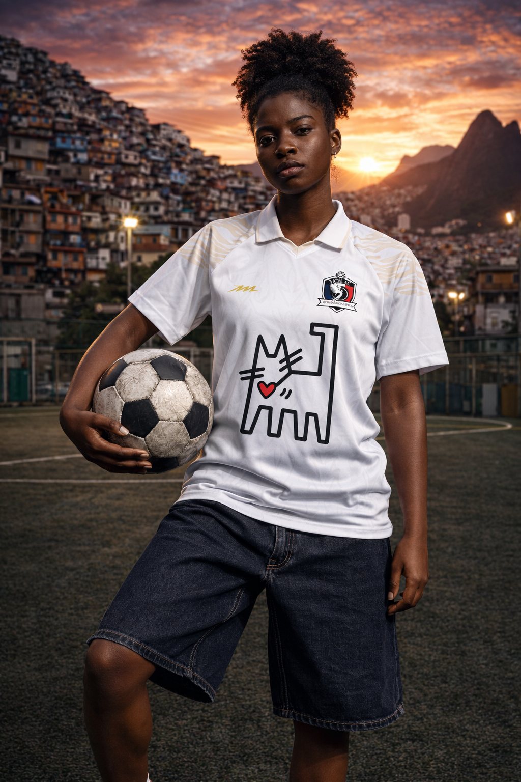 Vintage Football Shirt - Kitty - Animal Club